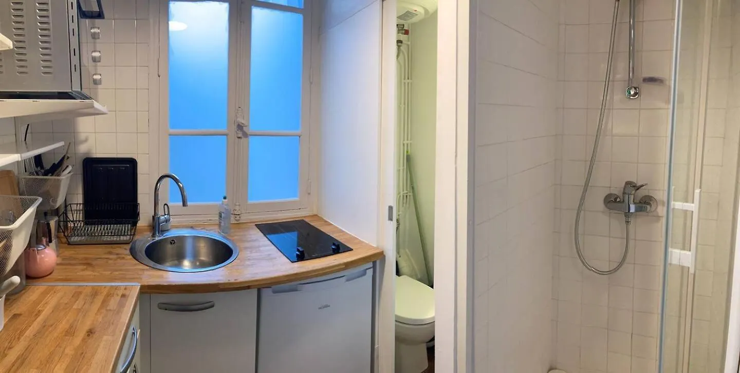 Cocon Lumineux Sous Les Toits De Paris Appartement 0*,