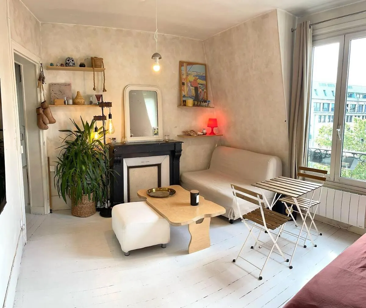 Cocon Lumineux Sous Les Toits De Paris Appartement